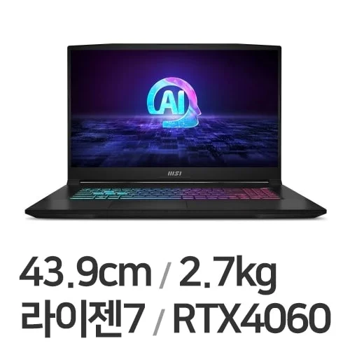 MSI 소드 GF76 A AI B8VF-R7 제품 이미지