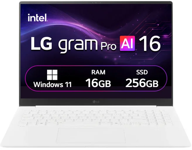 LG 그램 Pro AI 16 실제 제품 사진