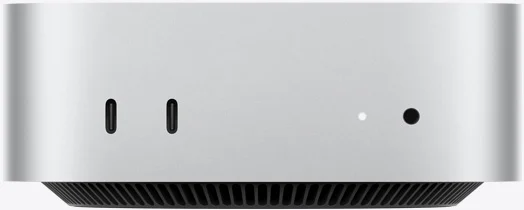 Mac mini M4 전면 제품 사진