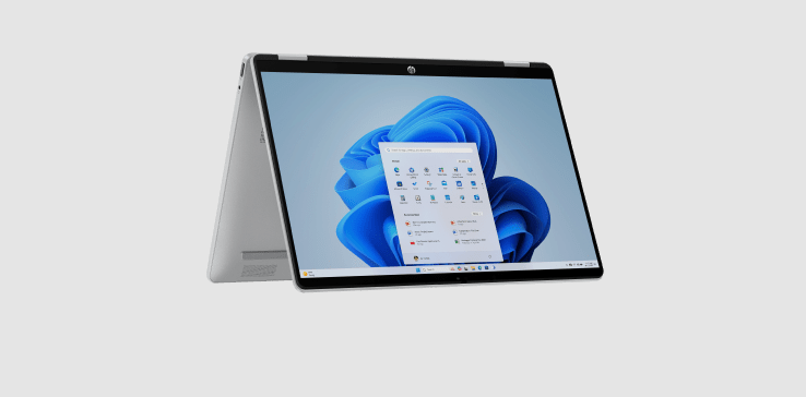 HP OmniBook 5 실버 색상 제품 사진