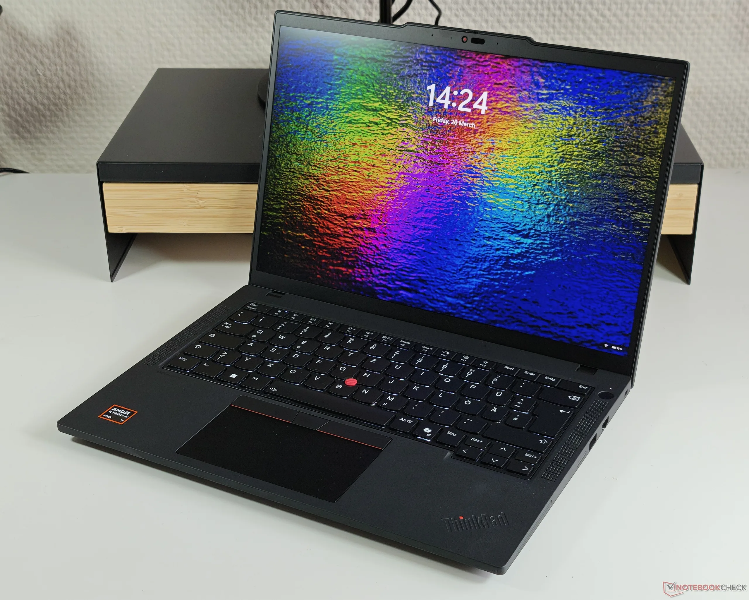 레노버 ThinkPad T14 G6 노트북 전면 모습
