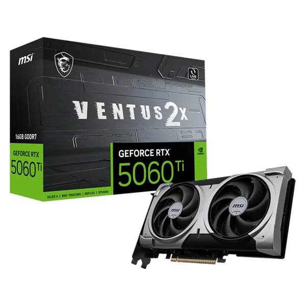MSI RTX 5060 Ti 16GB 그래픽카드 제품 이미지