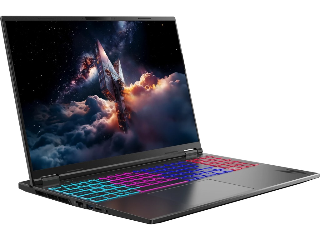 Acer Nitro 16S AI 실제 제품 전면 사진