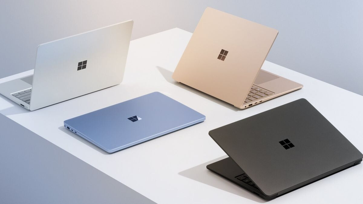 마이크로소프트 Surface Laptop 15 후면과 상판