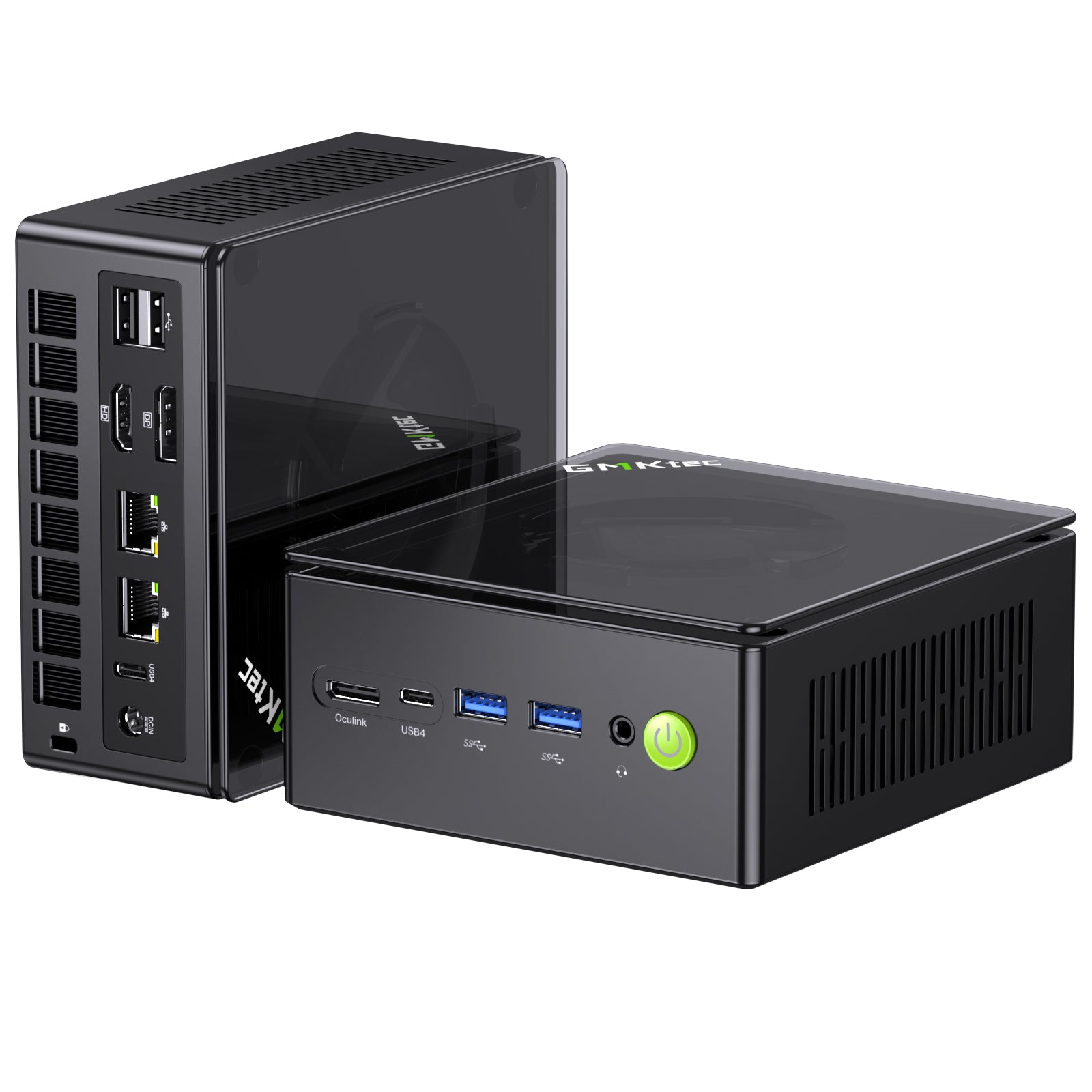 GMKtec K8 Plus 포트가 보이는 실제 제품 사진