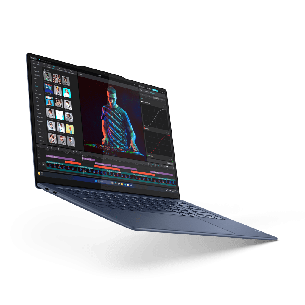 Lenovo Yoga Slim 7x 측면 제품 사진
