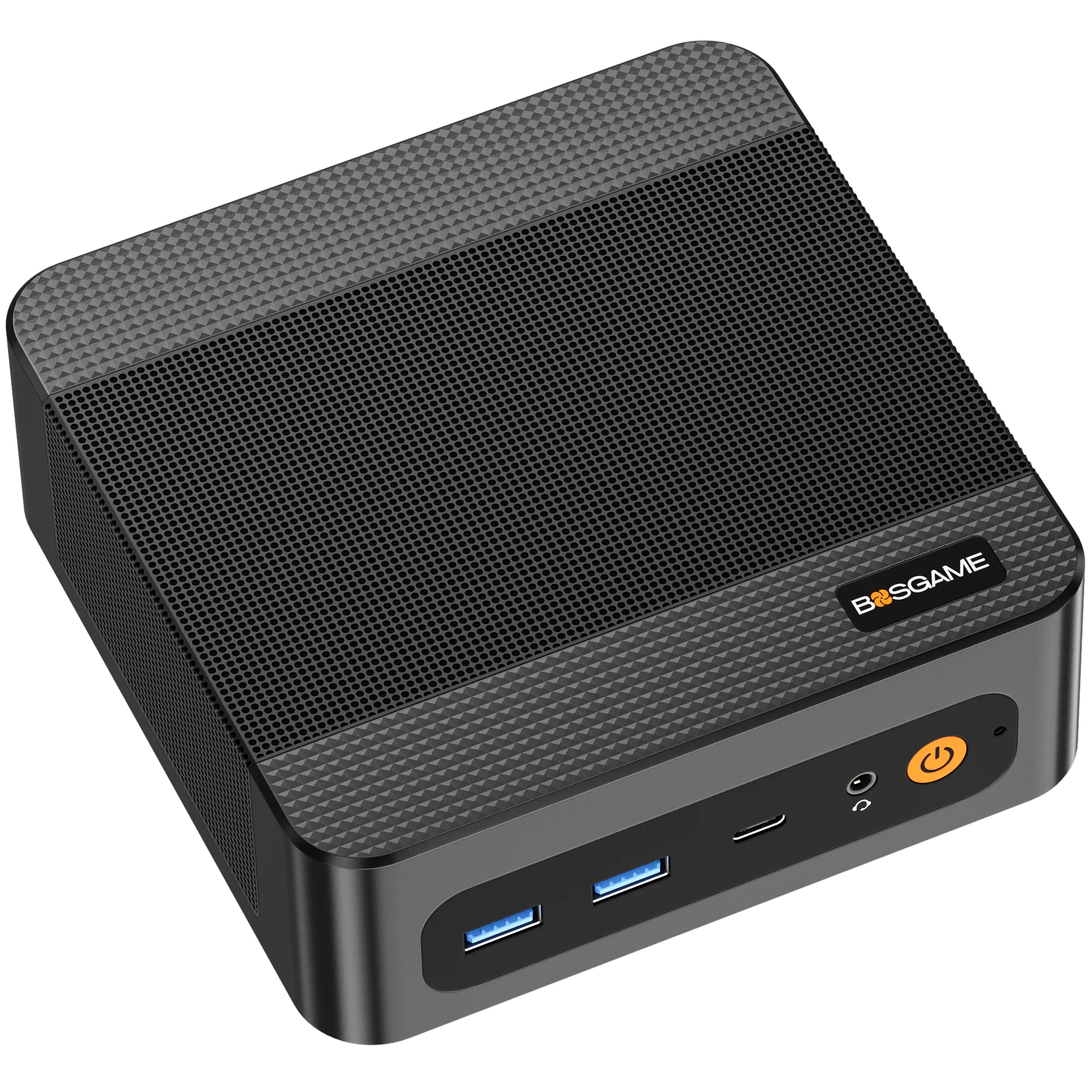 BOSGAME 미니 PC Ryzen9 7940HS 미니피씨,프로세서 1T SSD,2.5G LAN,WiFi6E, BT5.2, P3 pro, WIN11 Pro, 1TB, 16GB, 블랙 제품 사진