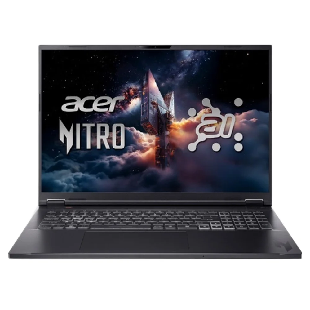Acer Nitro 18 AI 실제 상품 전면 사진
