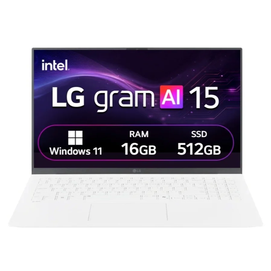 LG전자 2026 그램 AI 16 라이젠 AI 400 시리즈 방문설치, 에어로미늄 화이트, 512GB, 16GB, WIN11 Home, 16Z95U-GS5WK 실제 상품 이미지 2