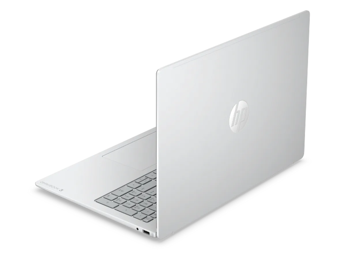 HP 옴니북 3 AI 16 측면과 상판 제품 이미지