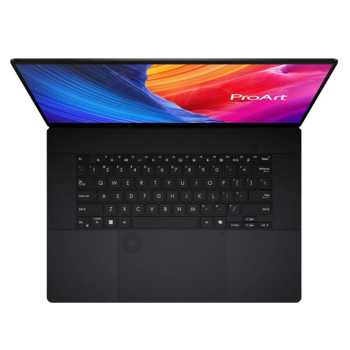 ASUS ProArt P16 H7606WP 키보드와 다이얼패드가 보이는 제품 이미지