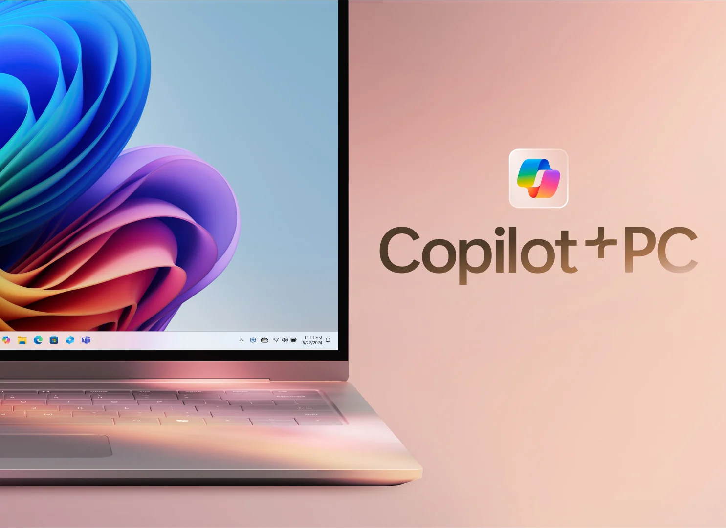 Copilot+ 노트북 사용 장면 히어로 이미지